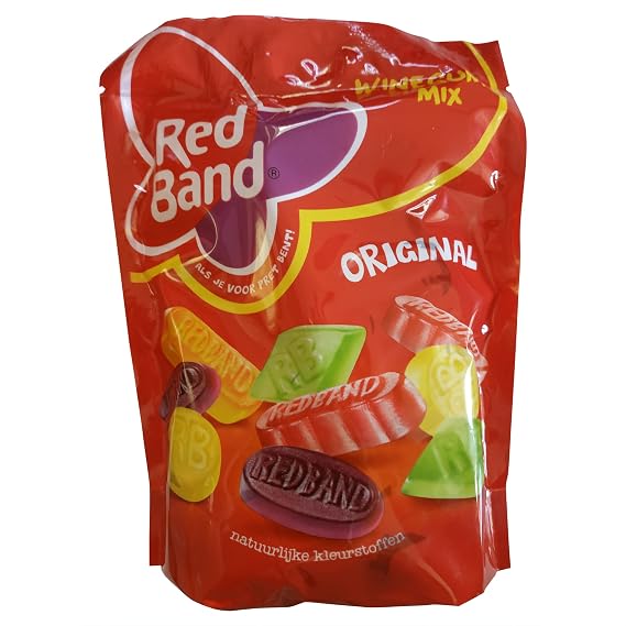 Red Band Candy | Red Band Sweets | Redband Winegummix | German Sweets | 10.75 Ounce Total Weight