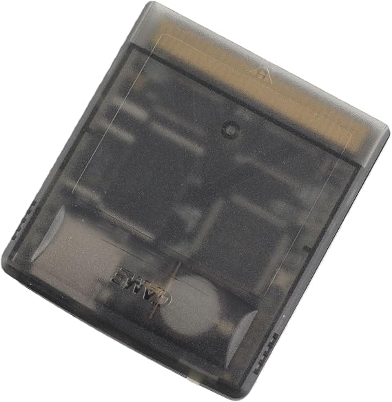 Video Games Memory Card for GB GBC GBA SP, 1000 in 1 Game Flash Memory Card, Game Cartridge Expansion Card for Gameboy, for MAPPER (Black Transparent)