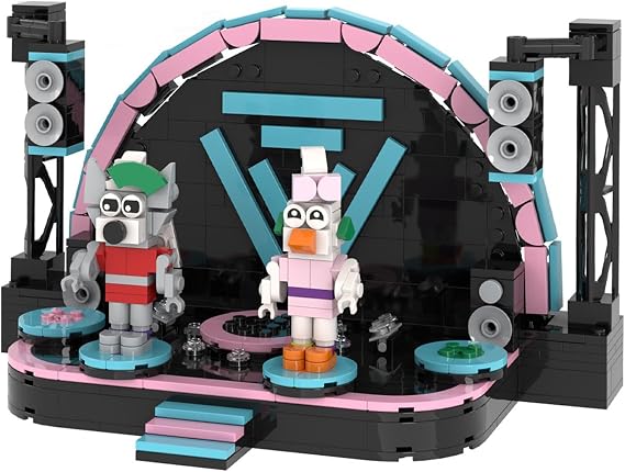 Five Nights Stage Building Blocks Toys Set