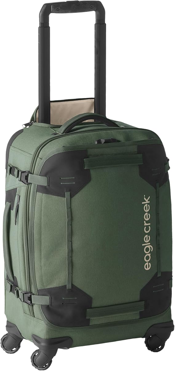 Eagle Creek Gear Warrior XE 4-Wheel Carry-On, 21.74-Inch, Jungle Green