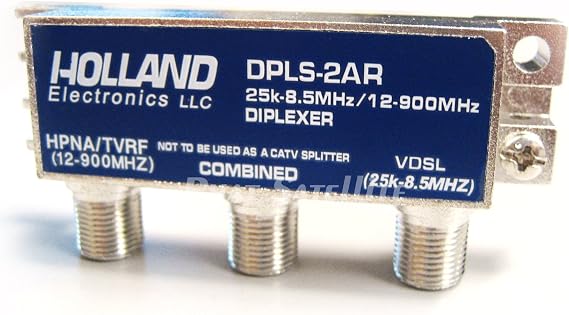 Holland DPLS-2AR HDNA/TVRF 25k-8.5MHz Diplexer