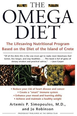 The Omega Diet: The Lifesaving Nutritional Program Based on the Diet of the Island of Crete Paperback – March 1, 1999