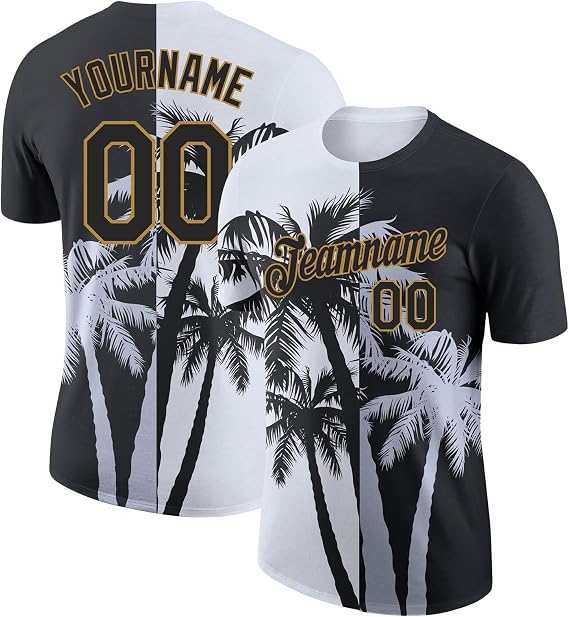 Fanscustom Custom Baseball Style Novelty Tee Shirts Short Sleeve Sports Team Jerseys Printed Crew Neck Practice Uniforms