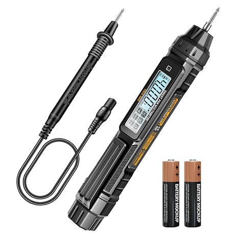ANENG Pen Type Digital Multimeter, 4000 Count AC/DC Voltage Tester with NCV