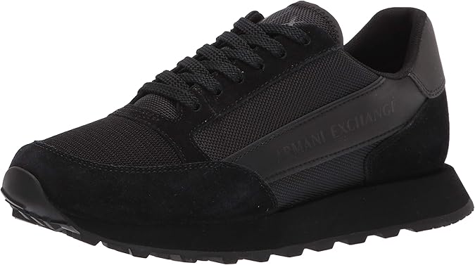A|X Armani Exchange Men's Lifestyle Trainers Black 44 EU