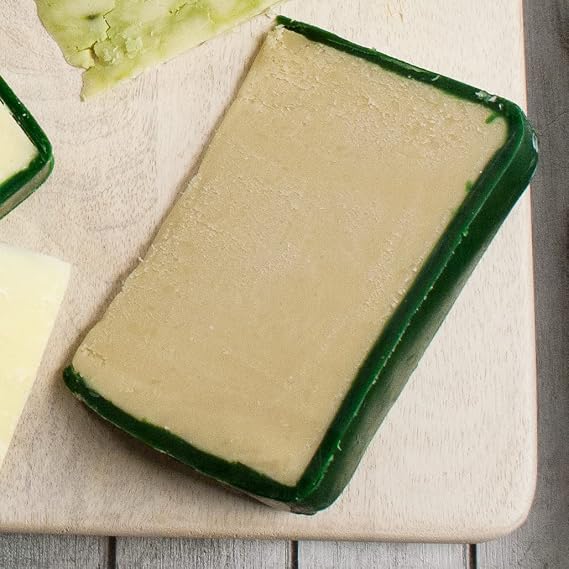 Irish Kerrygold Dubliner Cheese with Irish Stout - Whole Wheel (5 pound) - sweet, nutty, rich flavor of Dubliner and swirls and tumbles it together with the malty, caramel, bitter flavor of a
