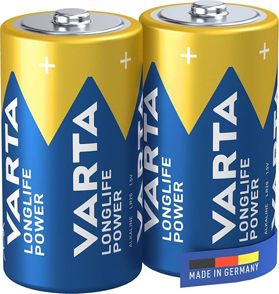 Varta Longlife Power C Alkaline Battery - Pack of 2