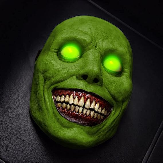 Devil Cosplay Mask, Halloween Mask, Costume for Disguise, Face Cover, Laughing Devil's Evil Scary Mask! For Adults, Masquerade, School Festival, Cultural Festival, Event, Haunted House, Art Festival