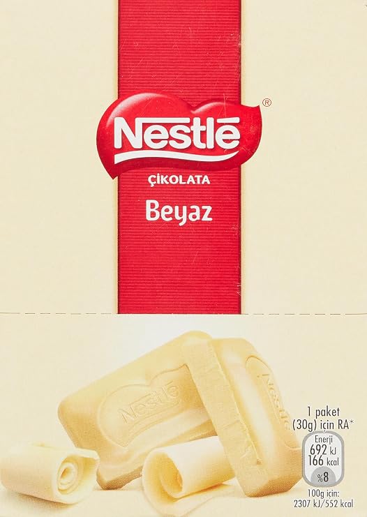 Nestlé White Chocolate, 30 g x 12