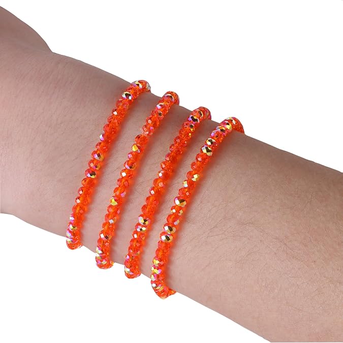 Beaded Bracelets for Women, Girls, Stackable Stretch Boho Bracelets Trendy