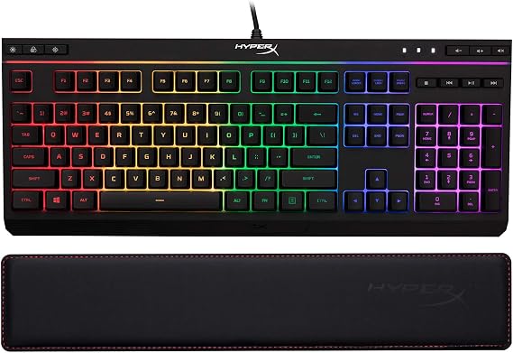 HyperX Alloy Core RGB + HyperX Wrist Rest