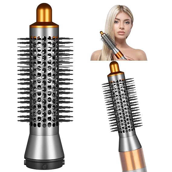 20MM Small Round Brush for Dyson Air Wrap Attachments, Gold