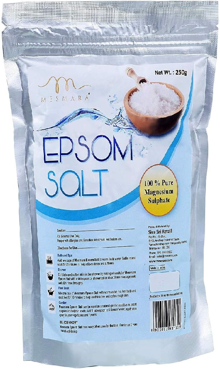 Epsom Bath Salt 250 Gm 8.82 OZ