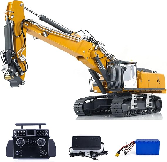Toucan RC Hobby K970-301S 1/14 3-Arm Cut Hydraulic RC Excavator Tamden Xe Remote Controller