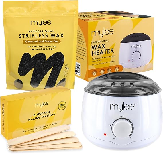 Mylee Professional Waxing Kit 500g Premium Italian Stripless Hard Wax Beads