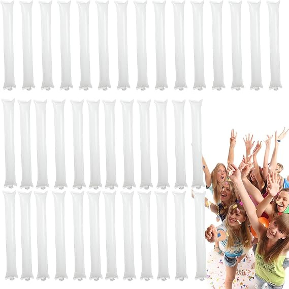 Cheer Sticks 40 Pieces Clappers Handheld Sports Supplies