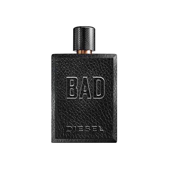 Diesel Bad, Eau de Toilette & Fragrance Gift Set for Men, Woody Scent With Notes of Bergamot, Caviar & Tobacco, 3.4 Fl. Oz