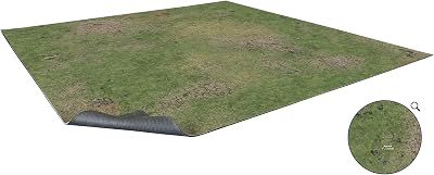 Battle Systems Grassy Fields Gaming Mat 3x3 - Grid
