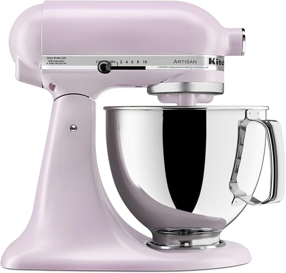 KitchenAid Artisan, 5-Qt Tilt Head Stand Mixer, KSM150PS, Wildflower