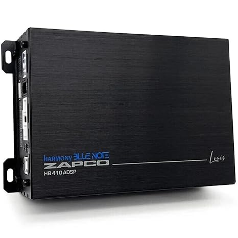 Zapco HB-410-ADSP 10 Ch. DSP / 8 Ch. Class D Amplifier