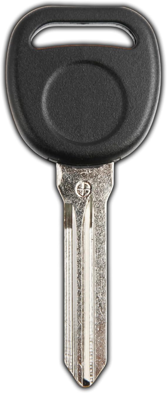 KeylessOption Car Key Replacement for 2004 2005 2006 2007 2008 2009 2010 2011 2012 2013 2014 2015 2016 2017 Buick Cadillac Chevrolet ChevyGMC, B111-PT 46 Chip Circle +, Programming Guide Included