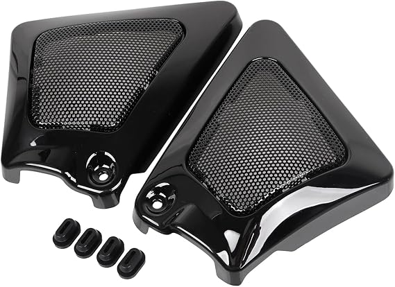 Left & Right Black Airbox Frame Neck Side Cover Fairing For Harley Night Rod VRSCD Special VRSCDX V-Rod VRSCA VRSCAW