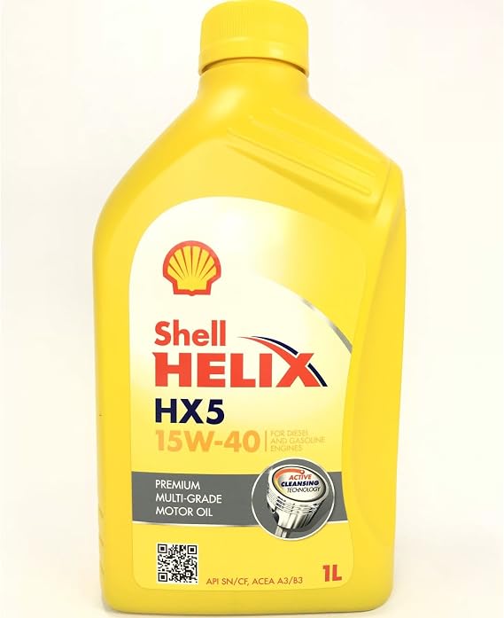 Shell Helix HX5 15 W40 1 Litre Bottle