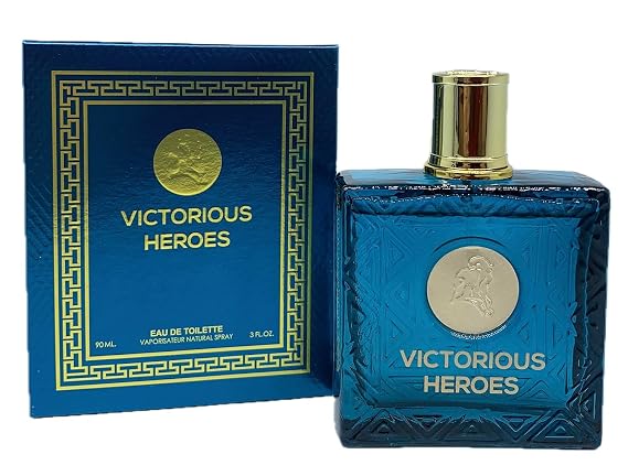 Victorious Heroes Eau de Toilette Spray for Men, 3.4 oz