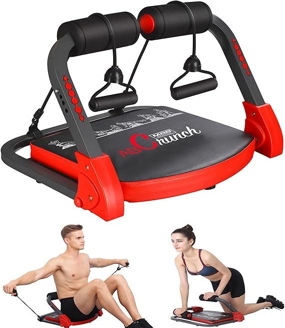 Ab Machine,Ab Workout Equipment,Sit Up Machine For Home Exercise