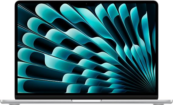 Apple 2025 MacBook Air 13-inch Laptop with M4 chip, 24GB Unified Memory, 256GB SSD Storage - Silver
