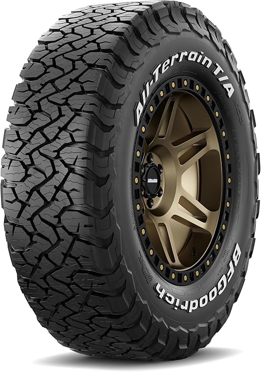 BFGoodrich All-Terrain T/A KO3 Car Tire for Light Trucks, SUVs, and Crossovers, LT255/60R20/D 115/112S