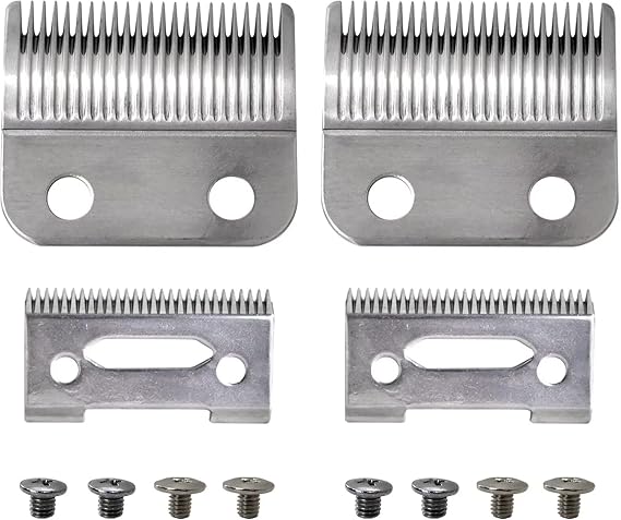 2 Hole Clipper Blade Replacement for Wahl for Precision Premium Smooth Cut/ElitePro/ExtremeGripPro/ MC3/ ProSeriesPlatinum/Self-CutPro/Pet-Pro/ *NotfitMulti-Purpose79607