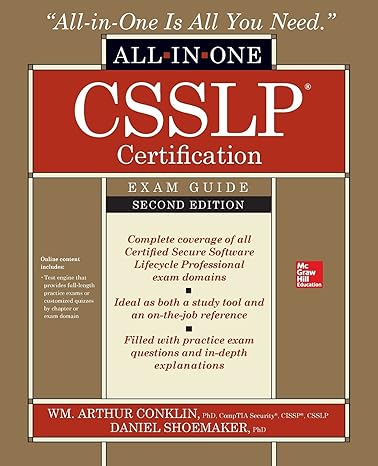 CSSLP Certification All-in-One Exam Guide, Second Edition