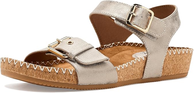 EuroSoft Women's Gypsy Silver/Gold 8 Medium