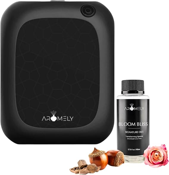 AROMELY ARO 25 MAX Smart Scent Diffuser Bundle with Bloom Bliss Oil 150 ml