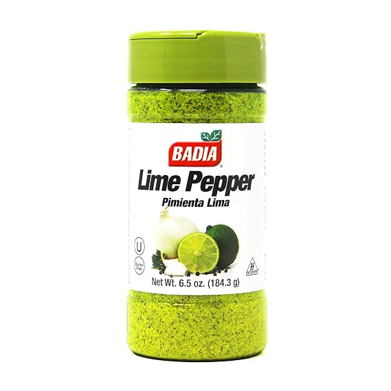 Badia Lime Pepper Seasoning, 6.5 oz