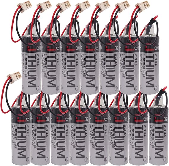 15-Pack R13N860011 ER17500V 3.6V 2700mAh Battery for EPSON Robot Battery C4 Series R13N860011