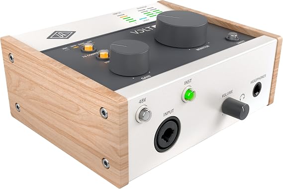 Universal Audio Volt 176 USB Audio Interface for Recording Podcasting and Streaming with Extensive Audio Software Package