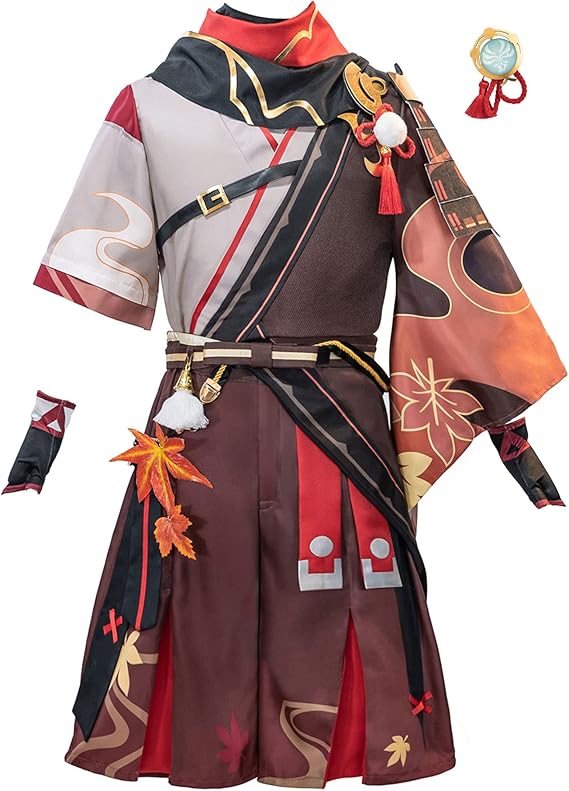CR ROLECOS Anime Samurai Boy Cosplay Outfit Full Set Halloween S | Anime samurai boy cosplay outfit, full costume set for Halloween & anime fan events, mens cosplay