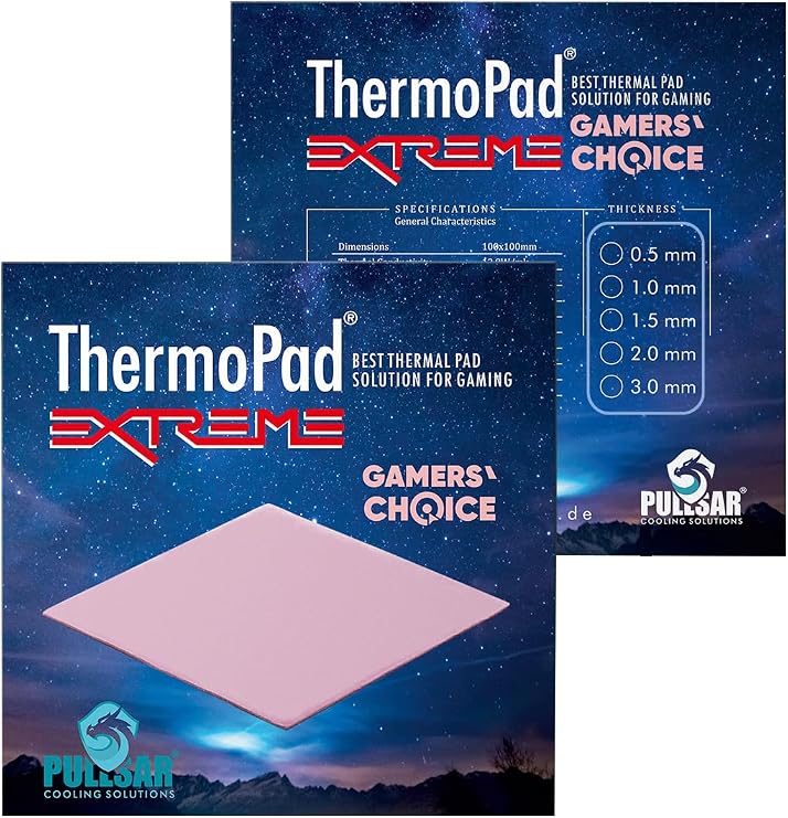 Pullsar Thermopad Extreme/Termal - Thermal pad / 12.8 W/mk 100X50 (1.00 mm)