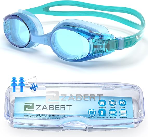 KX Toddlers Baby Swim Goggles,Kids Swimming Goggles for Kids Age 0-5 Years Old