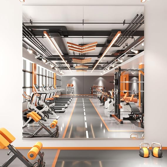 Peegel 79''x36''(2PCS) Large Home Gym Mirror