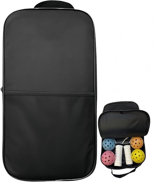 Pickleball Paddle Bag Pickleball Storage Carrier Pickleball Rackets Cover Pickleball Racket Bag Pickleball Paddle Bag for Women Men