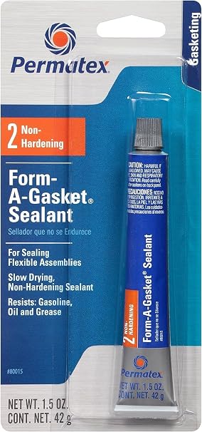 Permatex 80015 1.5oz 2 Form-A-Gasket Tube