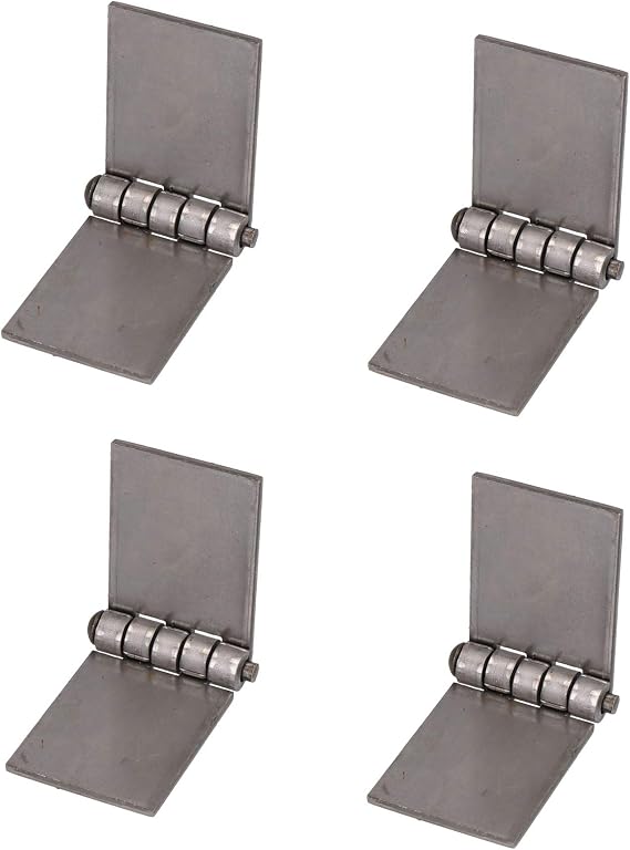 4 Pack Solid Drawn Steel Butt Hinge Extra Heavy Duty Industrial 50x137mm