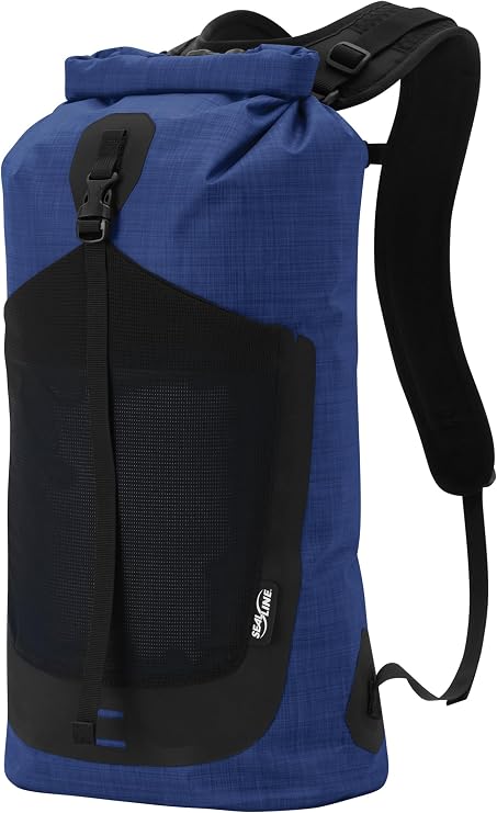 SealLine Skylake 18-Liter Minimalist Waterproof Dry Daypack, Heather Blue