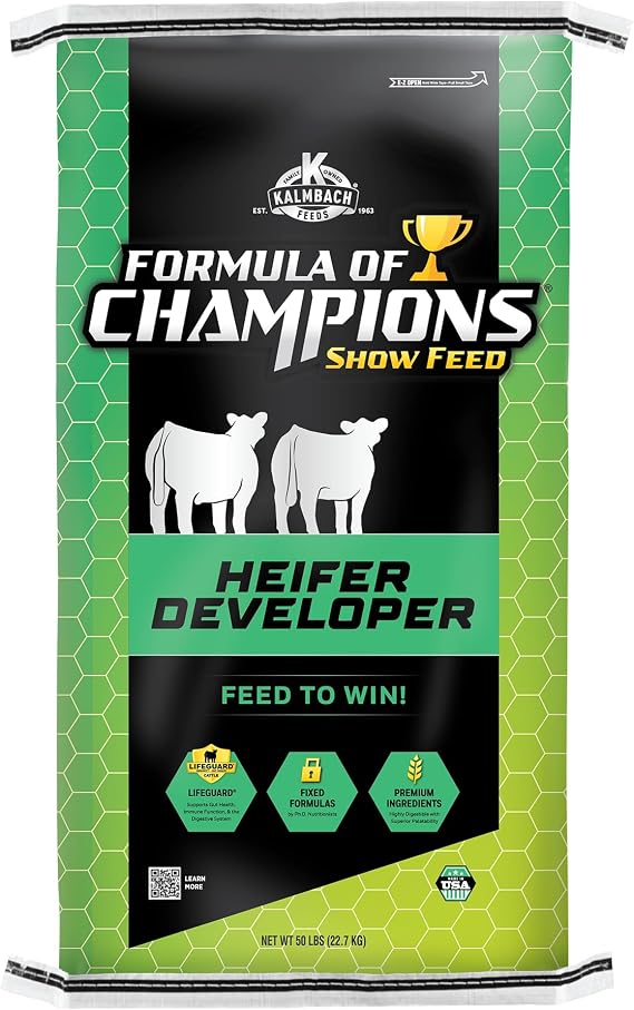 Kalmbach Feeds Formula Of Champions Heifer Developer, 50 Lb