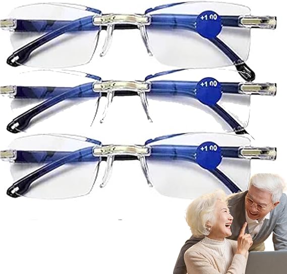2026 NEW Blue Glasses for Women & Men, Blue Light Glasses, Auto Focus Glasses Self Adjusting