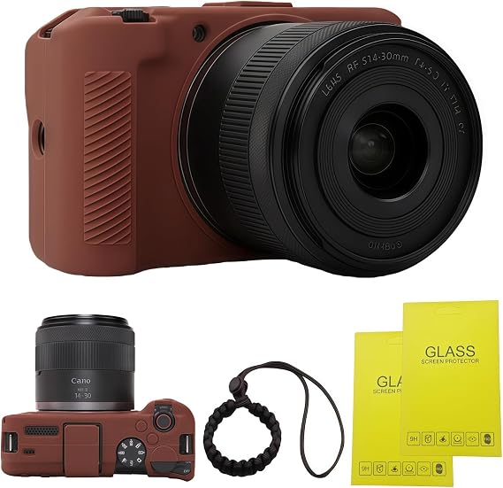 EOS R50V Case,Soft Silicone Case for Canon EOS R50 V Digital Camera