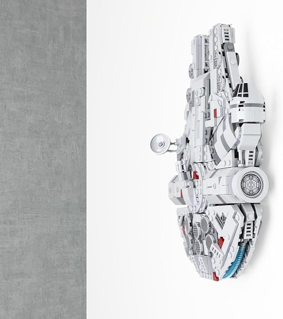 Vertical Wall Display Mount for Lego Millennium Falcon 75375